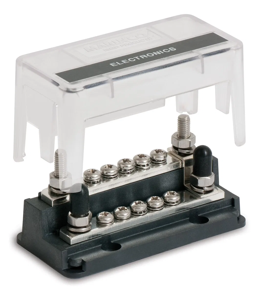 777-Z10W-200 – BEP Busbar, Flat Strip Type 10 Terminal Points 200 Amp Maximum Without Insulated Cover 3.8 Inch Length...